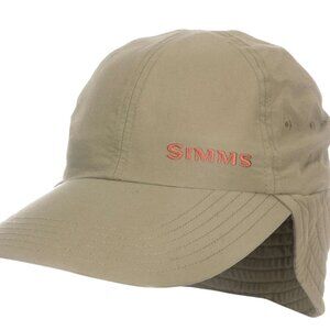 Simms Sun Protection + 50 UPF  Fishing hat  Tan Color Unisex